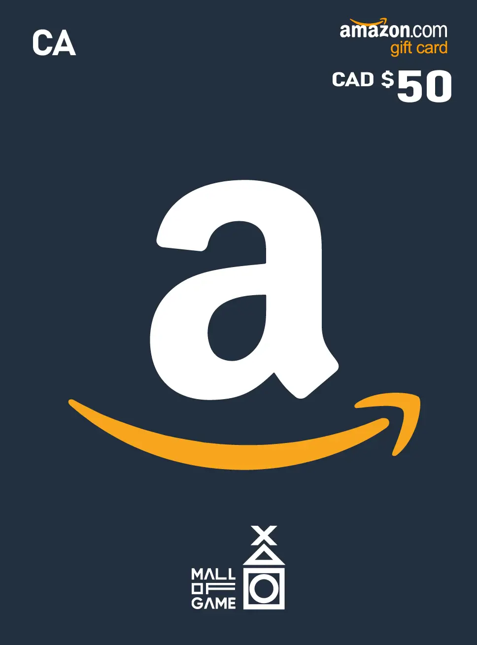 Amazon 50 CAD